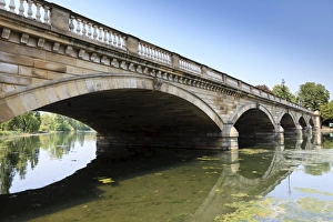 Architectural Landmark Prints: Serpentine Bridge, Hyde Park, London, England, United Kingdom, Europe