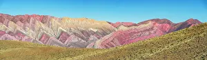 Range Prints: Serrania de Hornocal mountain range, Humahuaca, Jujuy, Argentina