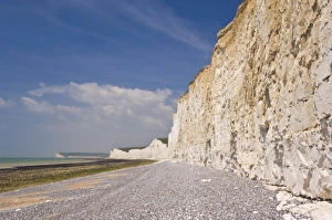 White Cliffs Prints: The Seven Sisters cliffs, Birling Gap, South Downs National Park, East Sussex