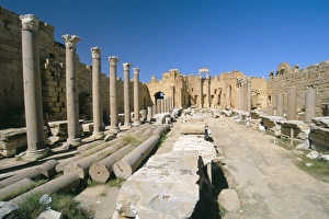 Severan Basilica, Leptis Magna, UNESCO World Heritage Site, Tripolitania