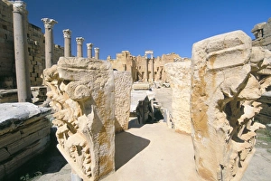 Severan Basilica, Leptis Magna, UNESCO World Heritage Site, Tripolitania