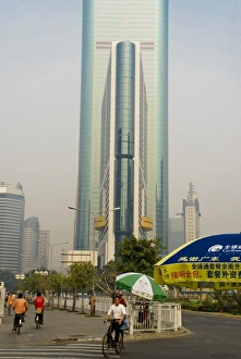 Guangdong Prints: SEZ building, Shenzhen Special Economic Zone, Guangdong, China, Asia