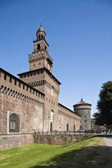 Images Dated 19th March 2009: Sforzas Castle, Milan, Lombardy, Italy, Europe