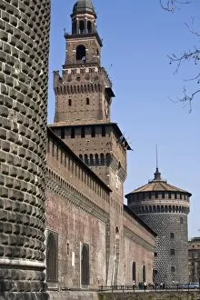 Images Dated 19th March 2009: Sforzas Castle, Milan, Lombardy, Italy, Europe
