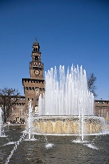 Images Dated 19th March 2009: Sforzas Castle, Milan, Lombardy, Italy, Europe