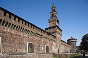 Images Dated 19th March 2009: Sforzas Castle, Milan, Lombardy, Italy, Europe