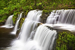 Brecon Beacons Prints: Sgwd y Pannwr Waterfall, Brecon Beacons, Wales, United Kingdom, Europe
