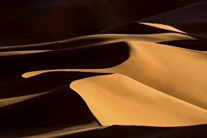 Erg Chebbi Prints: Shapes and shadows in dunes of the Erg Chebbi sand sea