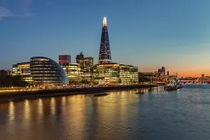 Hall Prints: The Shard and City Hall, City of London, London, England