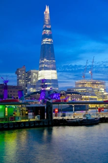 The Shard Prints: The Shard from City of London, London, England, United Kingdom, Europe