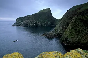 Cliffs, Fair Isle, Shetlands, Scotland, United Kingdom, Europe