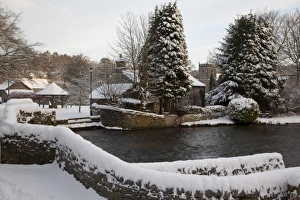 Sheepwash Bridge, Ashford in the Water, Derbyshire, England, United Kingdom, Europe