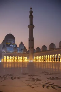 Floral Pattern Prints: Sheikh Zayed Grand Mosque, the biggest mosque in the U. A. E