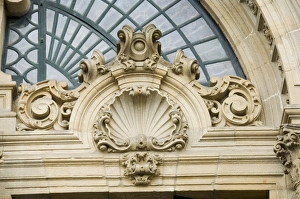 Shell Prints: Shells on the front of Santiago cathedral