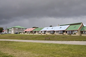 Sheltered housing for elderly, Port Stanley, Falkland Islands, South America Sheltered housing for elderly, Port Stanley, Falkland Islands, South America