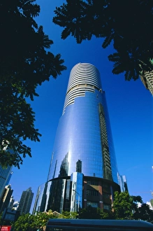 Cylindrical Prints: Shenzhen Development Centre, Shenzhen City