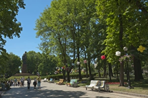 Kiev Prints: Shevchenko Park, Kiev, Ukraine, Europe