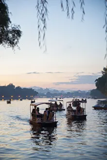 Beijing Prints: Shichaha lake, Xicheng district, Beijing, China, Asia