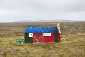 Isle Of Lewis Prints: Shieling, a building once used as temporary summer accommodation by farmers while grazing their livestock on common