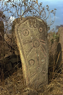 Tomb Stone Prints: Shifta Tomb, Sidamo, Ethiopia, Africa