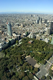Shinjuku Prints: Shinjuku, city skyline