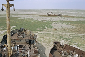 Wreck Prints: Ships graveyard near Aralsk