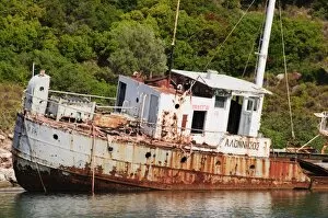 Shipwreck, Peristera Island near Alonissos, Sporades Islands, Greek Islands
