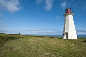 Images Dated 26th July 2009: Shipwreck Point Lighthouse, Naufrage, Prince Edward Island, Canada, North America