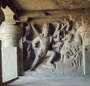 Shiva, destroyer of the elephants
