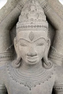 Close Up Shot Gallery: Shiva, Museum of Cham Sculpture, Danang, Vietnam, Indochina, Southeast Asia, Asia