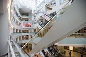Mall Prints: Shopping Mall, Wangfunjing Road, Beijing, China, Asia