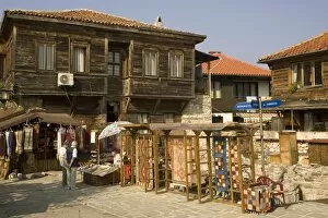 Images Dated 10th October 2009: Shops, Nessebar, Bulgaria, Europe
