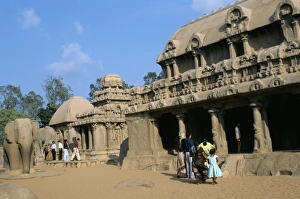 Mahabalipuram Prints: Shore Temple