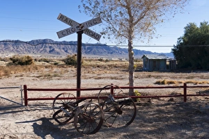 Rail Road Prints: Shoshone, California, United States of America, North America