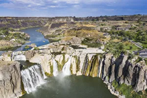 Shoshone Falls cascades, Twin Falls, Idaho, United States of America, North America
