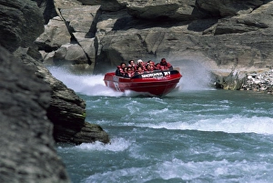 Queenstown Prints: Shotover Jet speed boating