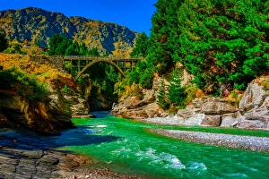 Shotover River, Queenstown, South Island, New Zealand, Pacific