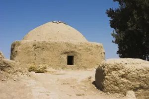 Balkh Prints: Shrine at No-Gonbad Mosque (Mosque of Nine Cupolas)