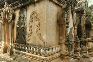 Shwe Sayan temple, Mandalay area, Mandalay division, Republic of the Union of Myanmar (Burma), Asia