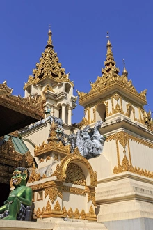 Shwedagon Pagoda, Yangon (Rangoon), Myanmar (Burma), Asia