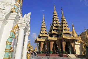Shwedagon Pagoda, Yangon (Rangoon), Myanmar (Burma), Asia