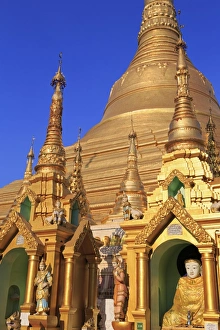 Shwedagon Pagoda, Yangon (Rangoon), Myanmar (Burma), Asia