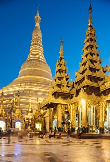Shwedagon Pagoda, Yangon (Rangoon), Myanmar (Burma), Asia