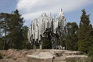 Images Dated 13th June 2009: Sibelius Monument, Helsinki, Finland, Scandinavia, Europe