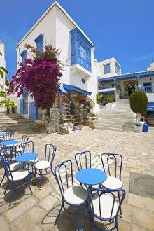 Images Dated 18th June 2006: Sidi Bou Said, Tunisia, North Africa, Africa