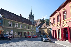 Sighisoara Prints: Sighisoara, UNESCO World Heritage Site, Romania, Europe