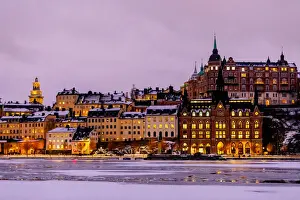 Light Beam Prints: Sights around the city of Stockholm, Sweden, Scandinavia, Europe