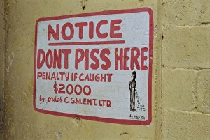 Montego Bay Prints: Sign, Montego Bay