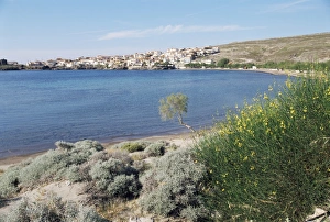 Lesbos Prints: Sigri Bay and beach