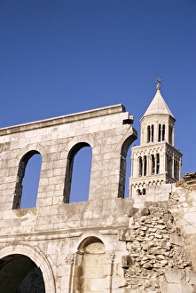 Croatian Prints: Silver gate, Old Town, Split, Dalmatia, Croatia, Europe